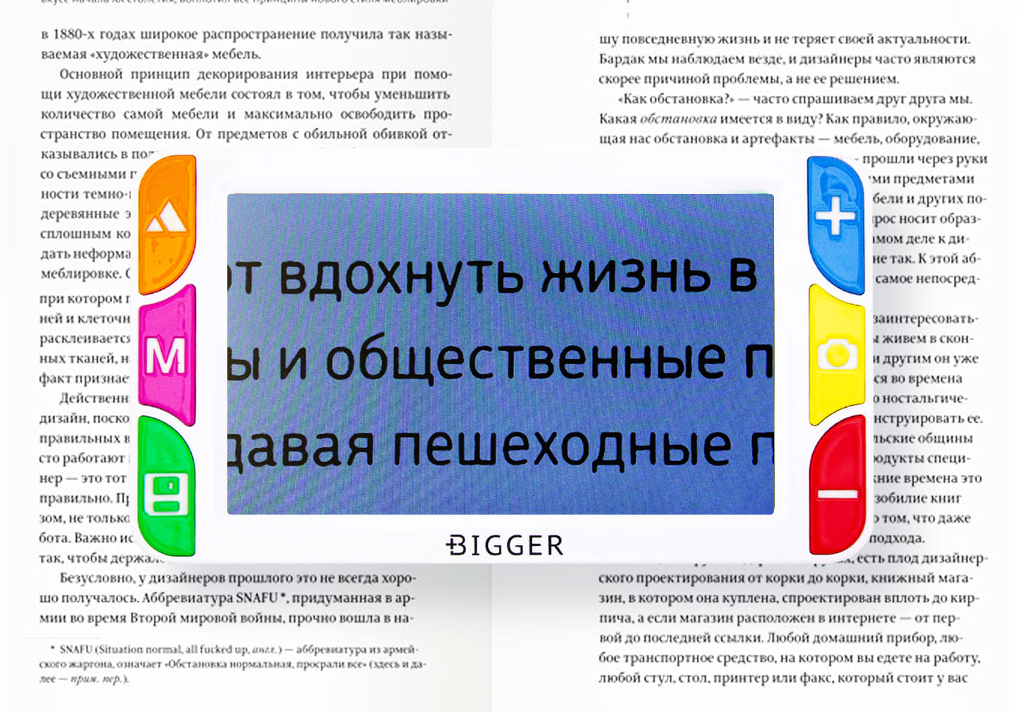 Электронный видеоувеличитель Bigger B3-50TV